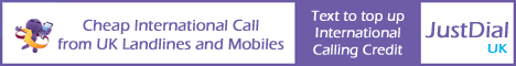International call from UK mobiles